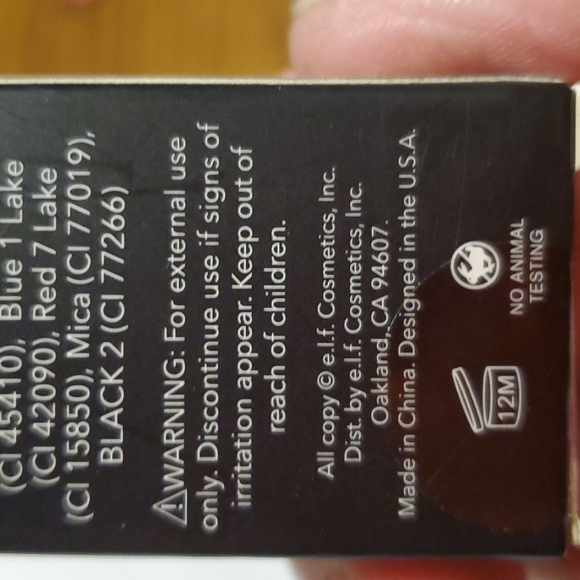 e.l.f. Moisturizing Silky Lipstick. Bordeaux Beauty - Deep Maroon. 0.11 oz./3.2g - Picture 7 of 8